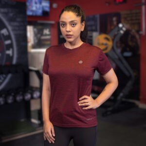 Red Plain T Shirt