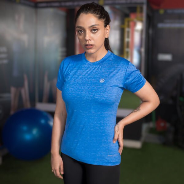 Blue Pattern T Shirt - Image 7