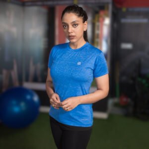 Blue Pattern T Shirt