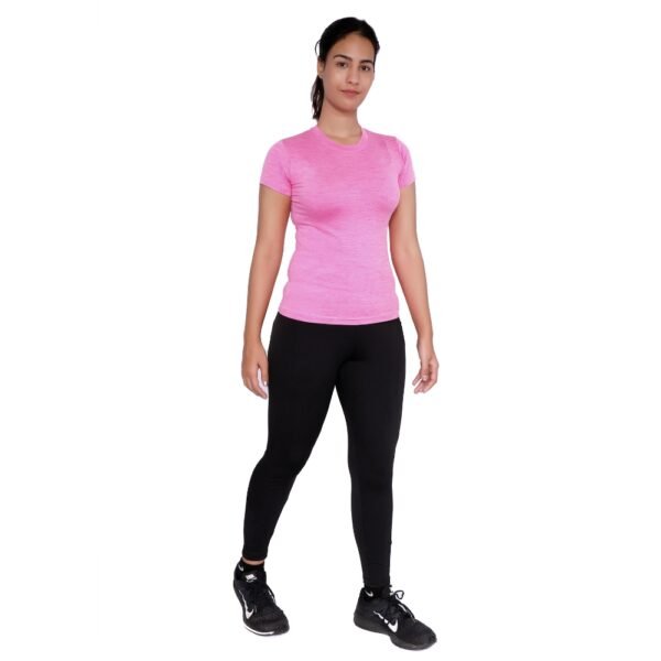 Pink Plain T Shirt
