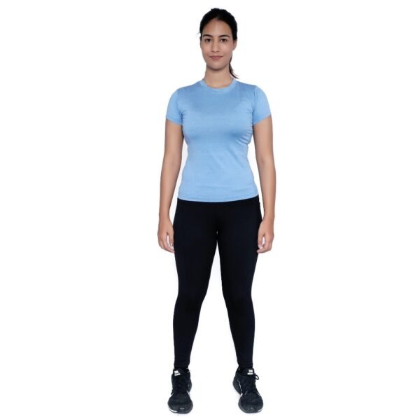 Blue Plain T Shirt - Image 6